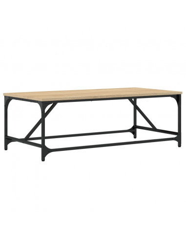 Tavolino da Salotto Rovere Sonoma 100x50x35cm Legno Multistrato