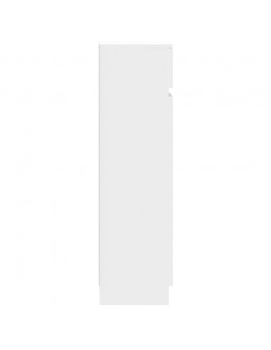 Scarpiera Bianca 100,5x28x100 cm in Legno Multistrato