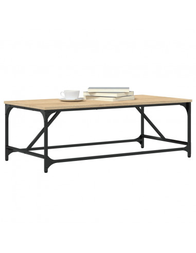 Tavolino da Salotto Rovere Sonoma 100x50x35cm Legno Multistrato