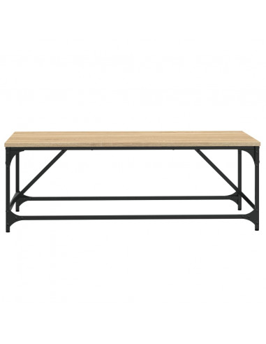 Tavolino da Salotto Rovere Sonoma 100x50x35cm Legno Multistrato