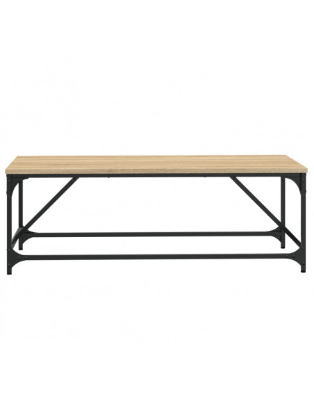 Tavolino da Salotto Rovere Sonoma 100x50x35cm Legno Multistrato