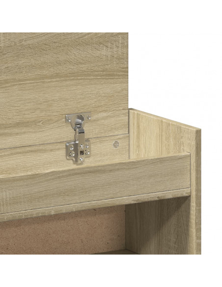 Scarpiera Rovere Sonoma 100,5x28x100 cm in Legno Multistrato