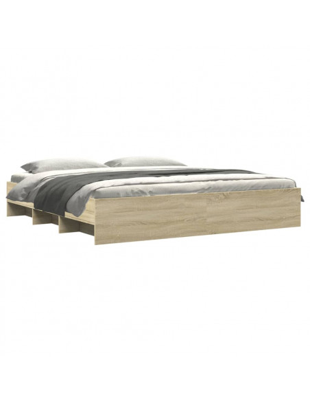 Giroletto Rovere Sonoma 200x200 cm in Legno Multistrato