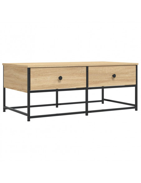 Tavolino da Salotto Rovere Sonoma 100x51x40cm Legno Multistrato