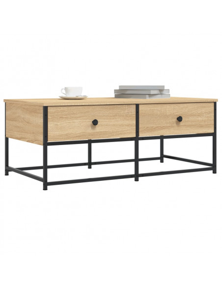 Tavolino da Salotto Rovere Sonoma 100x51x40cm Legno Multistrato