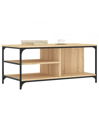 Tavolino da Salotto Rovere Sonoma 100x50x45cm Legno Multistrato