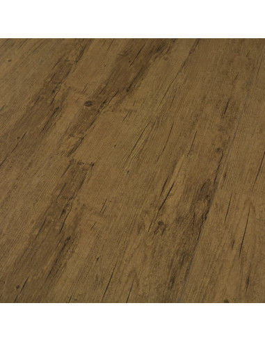 Listoni Pavimenti Autoadesivi 4,46 m² 3 mm PVC Marrone Naturale