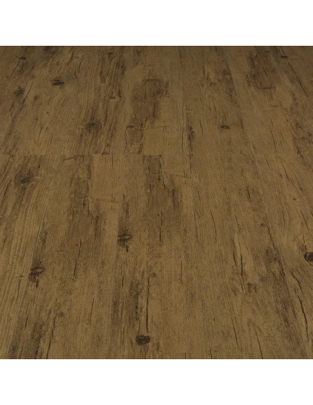 Listoni Pavimenti Autoadesivi 4,46 m² 3 mm PVC Marrone Naturale