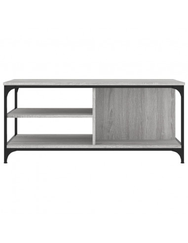 Tavolino da Salotto grigio sonoma 100x50x45cm Legno Multistrato