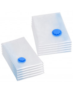 Sacchetti da Viaggio Sottovuoto per Vestiti 2 Misure 10 pz 2