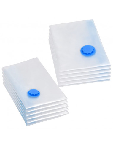 Sacchetti da Viaggio Sottovuoto per Vestiti 2 Misure 10 pz