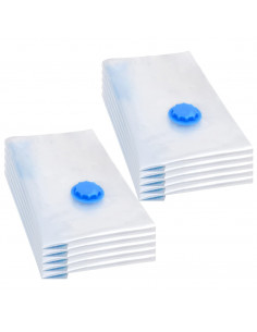 Sacchetti da Viaggio Sottovuoto per Vestiti 60x40 cm 10 pz 2