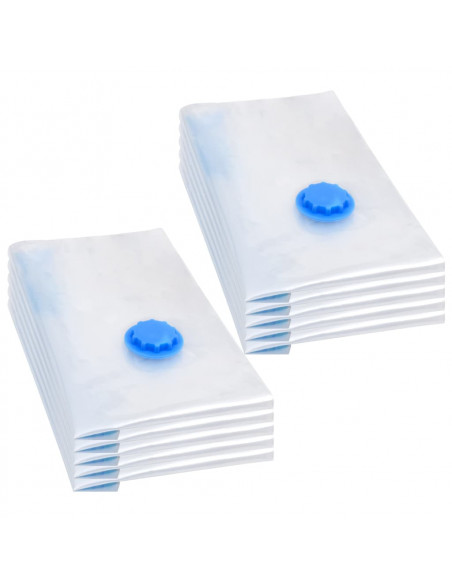 Sacchetti da Viaggio Sottovuoto per Vestiti 60x40 cm 10 pz