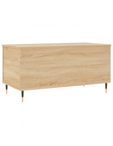 Tavolino Salotto Rovere Sonoma 90x44,5x45 cm Legno Multistrato