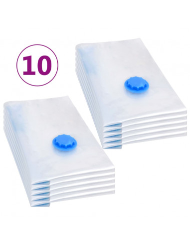Sacchetti da Viaggio Sottovuoto per Vestiti 60x40 cm 10 pz