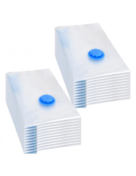 Sacchetti da Viaggio Sottovuoto per Vestiti 60x40 cm 20 pz