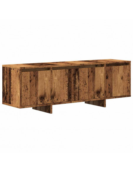 Mobile Porta TV Legno Antico 120x30x40,5 cm Legno Multistrato