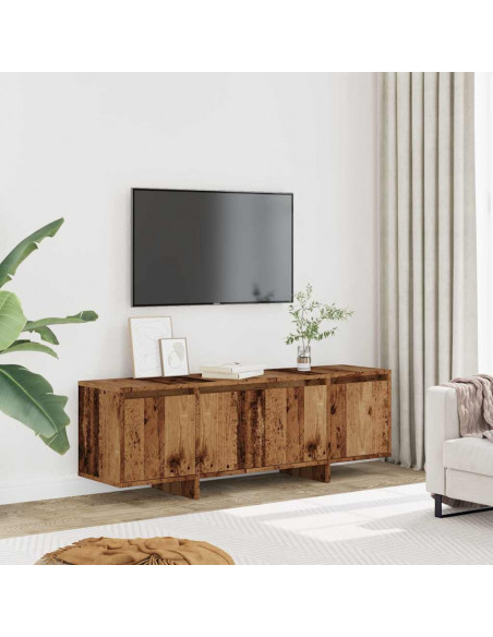Mobile Porta TV Legno Antico 120x30x40,5 cm Legno Multistrato