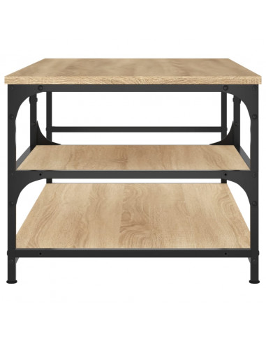 Tavolino da Salotto Rovere Sonoma 90x49x40 cm Legno Multistrato
