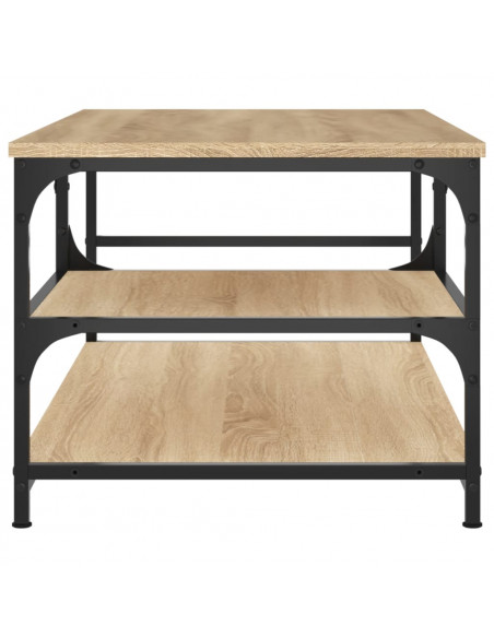 Tavolino da Salotto Rovere Sonoma 90x49x40 cm Legno Multistrato