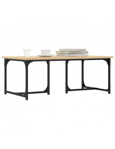 Tavolino da Salotto Rovere Sonoma 90x50x35 cm Legno Multistrato