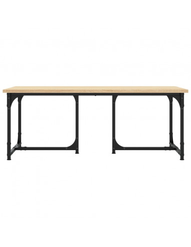 Tavolino da Salotto Rovere Sonoma 90x50x35 cm Legno Multistrato