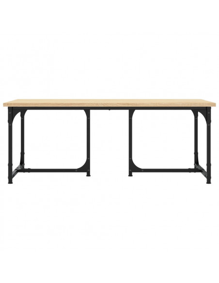Tavolino da Salotto Rovere Sonoma 90x50x35 cm Legno Multistrato