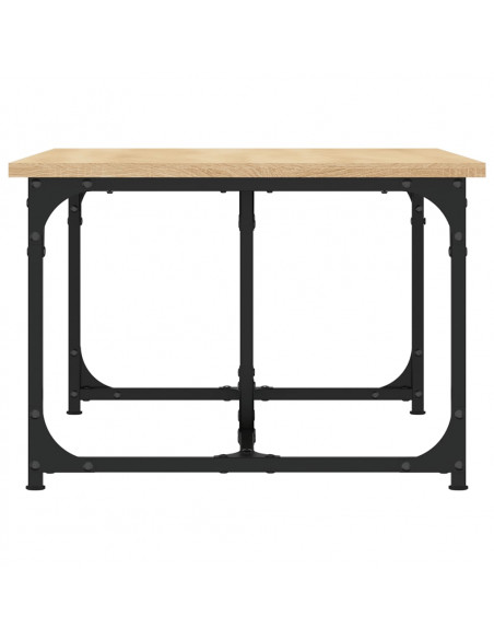 Tavolino da Salotto Rovere Sonoma 90x50x35 cm Legno Multistrato