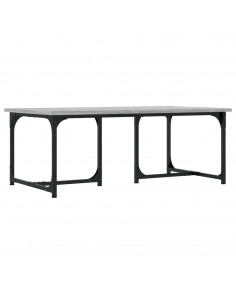 Tavolino da Salotto Grigio Sonoma 90x50x35 cm Legno Multistrato 2