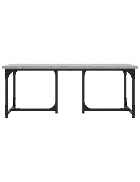 Tavolino da Salotto Grigio Sonoma 90x50x35 cm Legno Multistrato
