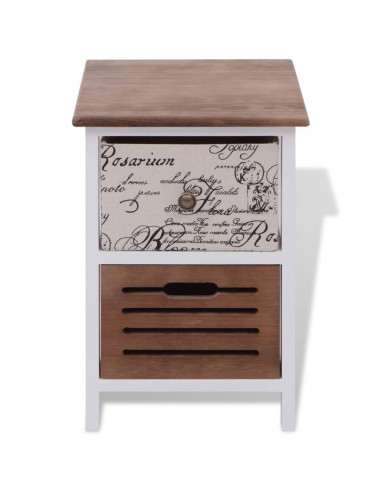 Comodini 2 Pezzi In Legno