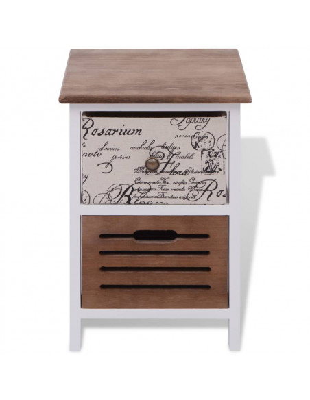 Comodini 2 Pezzi In Legno