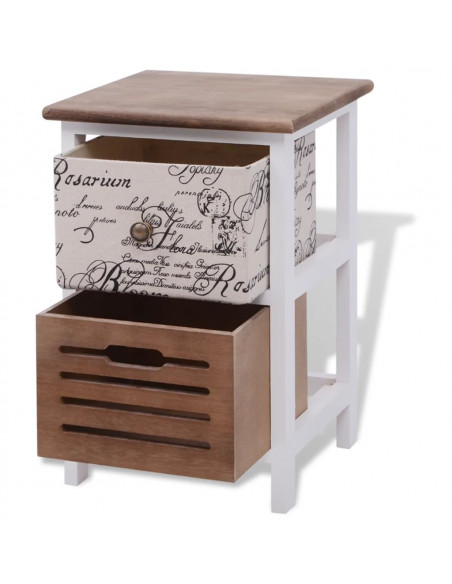 Comodini 2 Pezzi In Legno