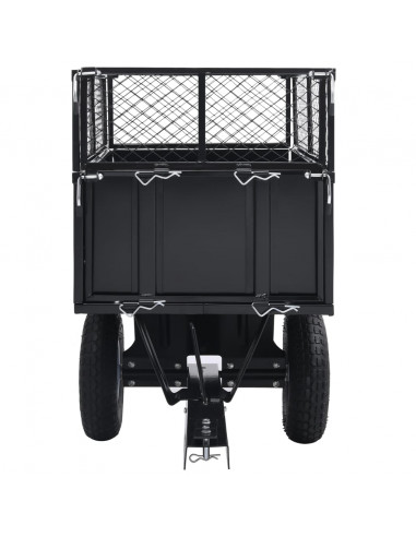 Rimorchio Ribaltabile per Tosaerba Carico 150 kg