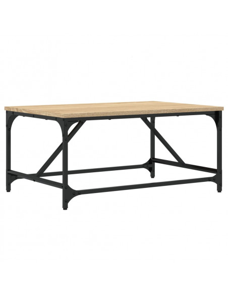 Tavolino da Salotto Rovere Sonoma 75x50x35cm Legno Multistrato