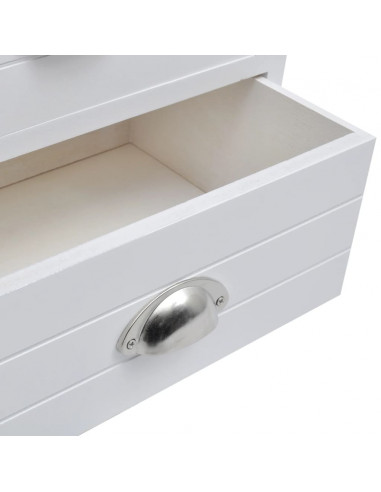 Comodino In Stile Francese Bianco