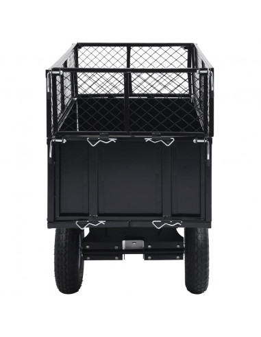 Rimorchio Ribaltabile per Tosaerba Carico 150 kg