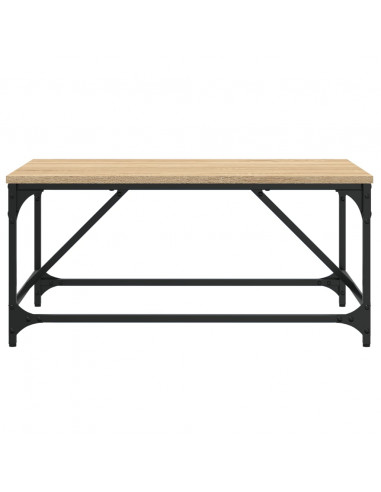 Tavolino da Salotto Rovere Sonoma 75x50x35cm Legno Multistrato