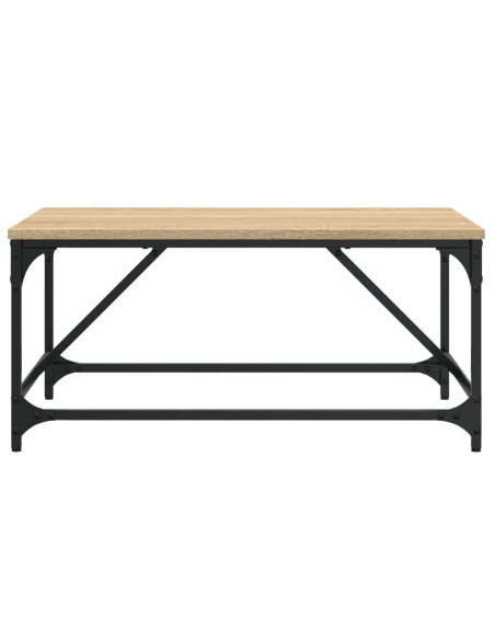 Tavolino da Salotto Rovere Sonoma 75x50x35cm Legno Multistrato