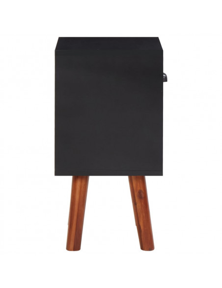 Comodino in Massello Acacia 40x30x57 cm