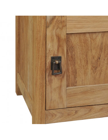 Comodino in Legno Massello di Teak 40x30x50 cm