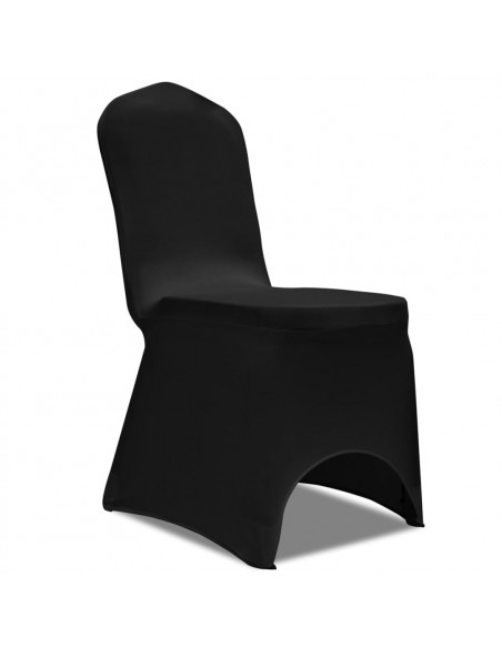 Coprisedia Elasticizzata Nera 50 pz