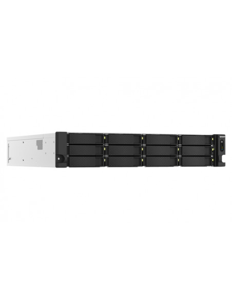 QNAP TS-H1887XU-RP NAS Armadio (2U) Intel Xeon E E-2336 32 GB DDR4 0 TB QuTS hero Nero, Bianco