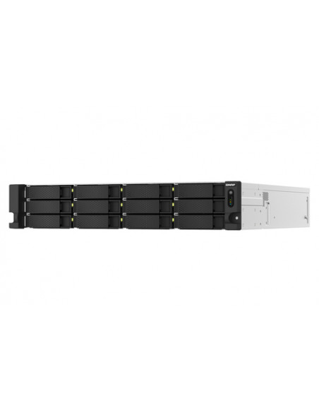 QNAP TS-H1887XU-RP NAS Armadio (2U) Intel Xeon E E-2336 32 GB DDR4 0 TB QuTS hero Nero, Bianco