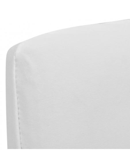 Fodera Elastica per Sedie 4 pz Bianco