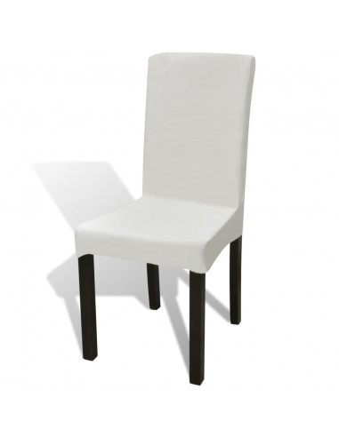 Fodere Elastiche per Sedie 4 pz Crema