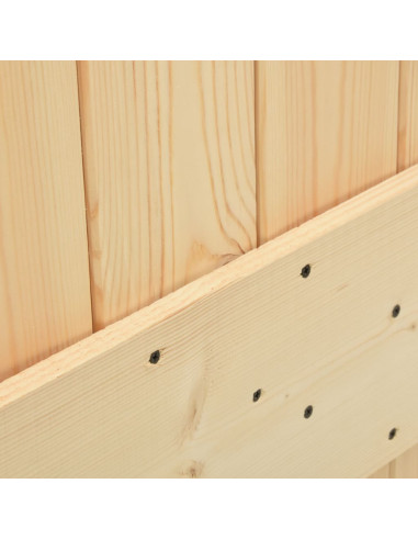 Porta 90x210 cm in Legno Massello di Pino