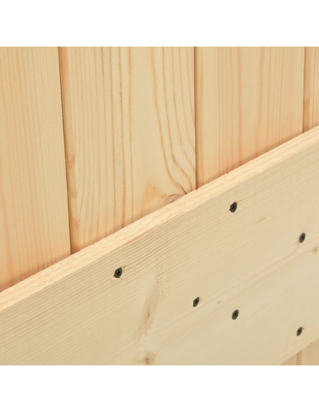 Porta 90x210 cm in Legno Massello di Pino