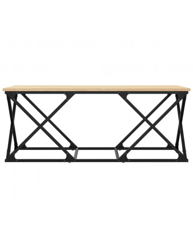 Tavolino da Salotto Rovere Sonoma 100x49x40cm Legno Multistrato