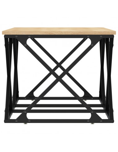 Tavolino da Salotto Rovere Sonoma 100x49x40cm Legno Multistrato